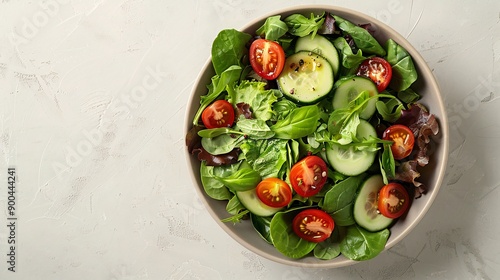 Nutrient-Packed Healthy Salad for Wellness Enhancement