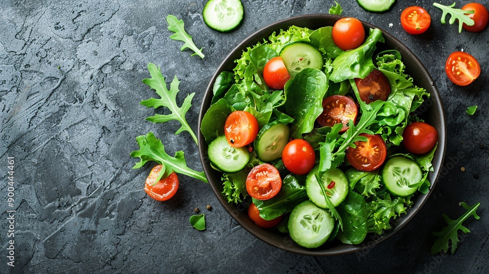 Nutrient-Packed Healthy Salad for Wellness Enhancement Nutrient-Packed Healthy Salad for Wellness Enhancement
