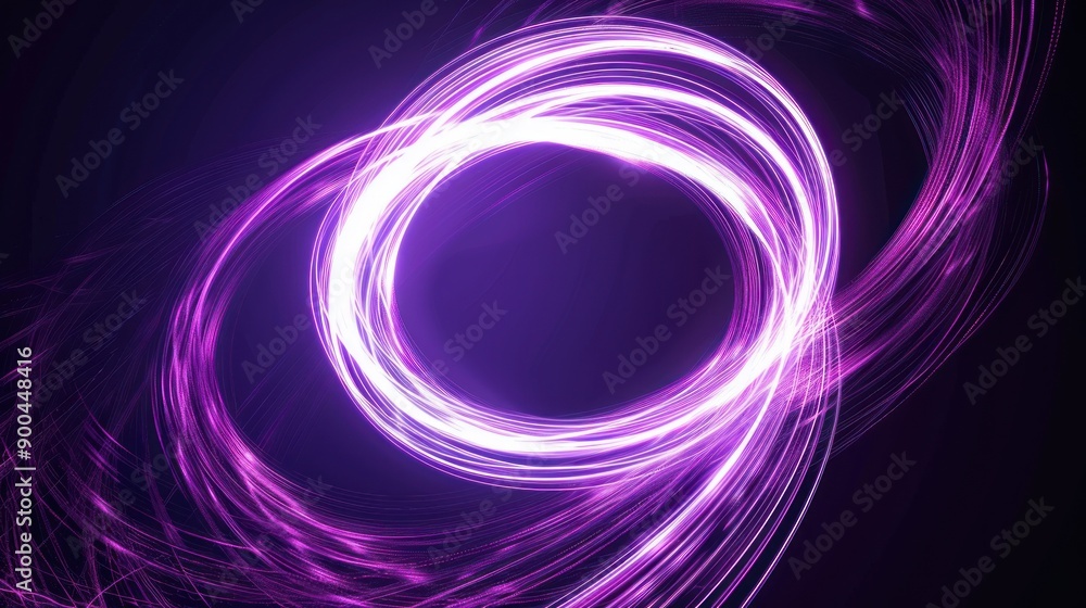 Abstract Purple Light Trails Abstract Purple Light Trails