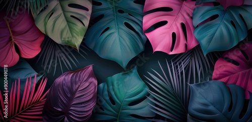 Tropical Leaf Pattern
