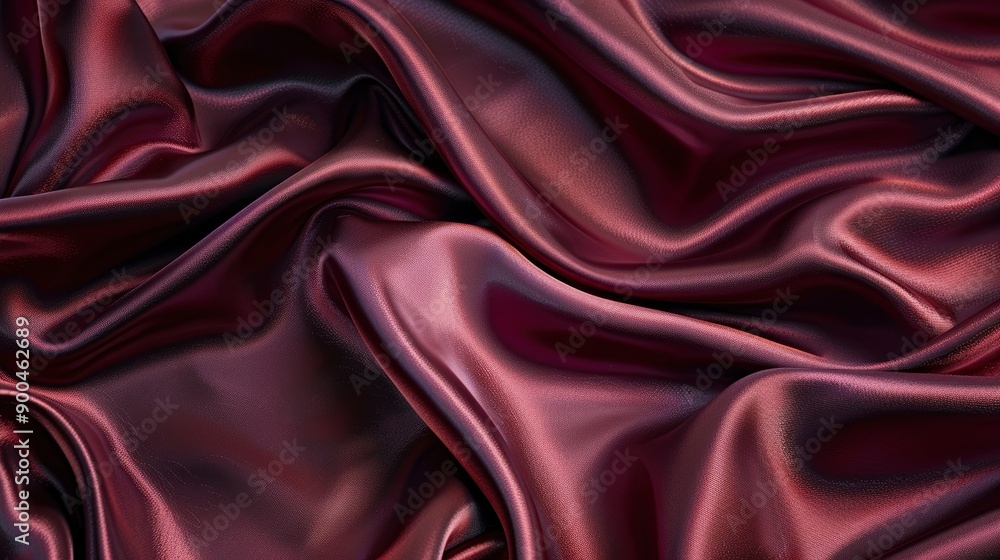 Obraz premium abstract background luxury cloth or liquid wave or wavy folds of grunge silk texture satin velvet material or luxurious Christmas background or elegant wallpaper design, background, generative ai