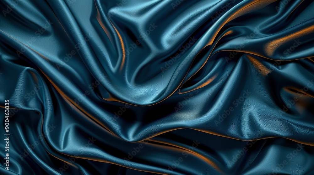 Obraz premium abstract background luxury cloth or liquid wave or wavy folds of grunge silk texture satin velvet material or luxurious Christmas background or elegant wallpaper design, background, ai