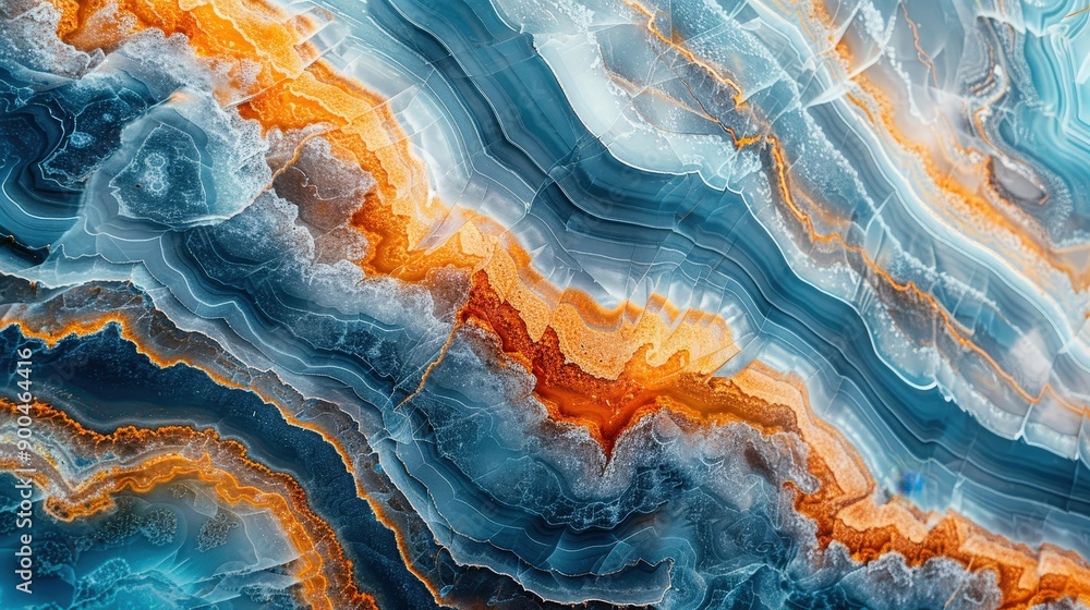 Mesmerizing Agate Geode: Layers of Vivid Color and Texture Mesmerizing Agate Geode: Layers of Vivid Color and Texture