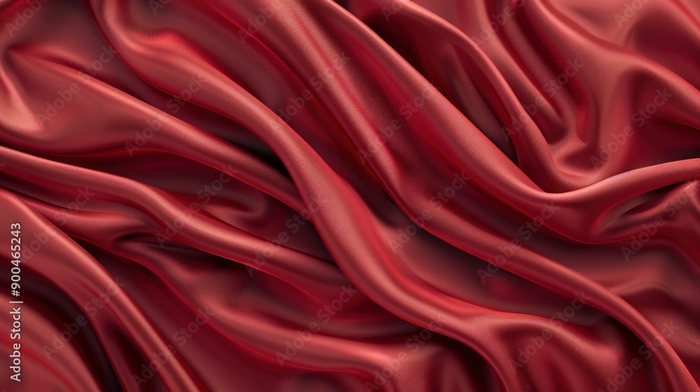 Fototapeta premium abstract background luxury cloth or liquid wave or wavy folds of grunge silk texture satin velvet material or luxurious Christmas background or elegant wallpaper design, background, ai