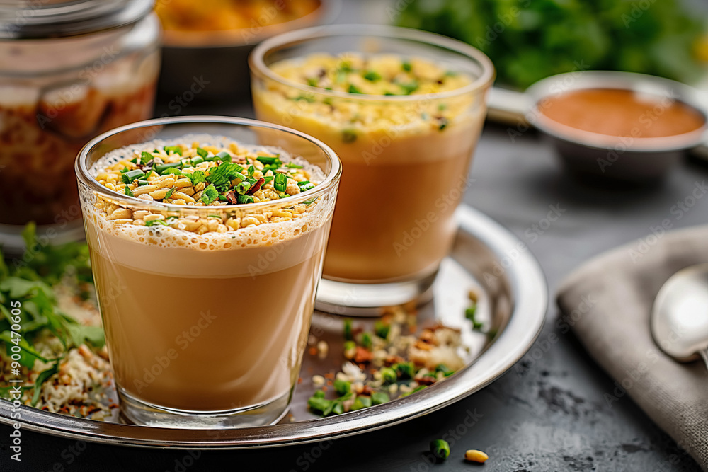 Masala tea - popular indian drink Masala tea - popular indian drink
