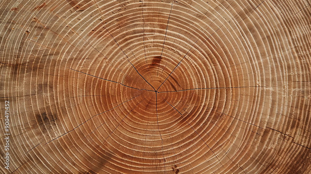 Close-up of tree rings on a cross-section of a tree trunk, showing the patterns and textures of growth. Close-up of tree rings on a cross-section of a tree trunk, showing the patterns and textures of growth.