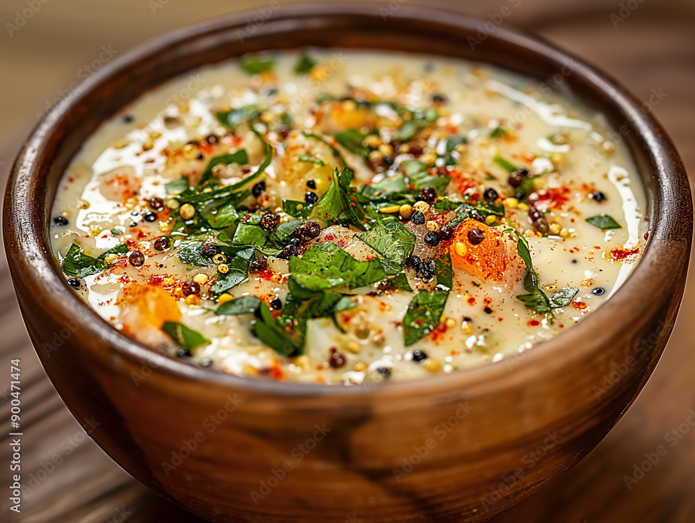 Raita - popular indian food dish Raita - popular indian food dish
