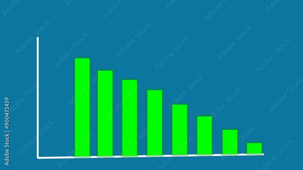 business graph with green arrows increasing business graph with green arrows increasing