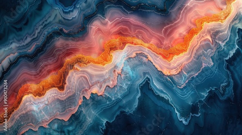 Mesmerizing Agate Texture: A Vibrant Exploration of Nature's Artistry