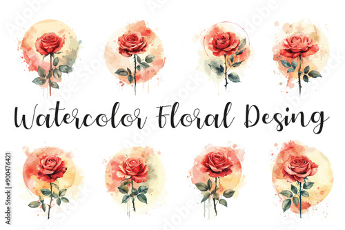 Floral rose watercolor painting,
Rose art watercolor, 
Floral rose watercolor vector,
Floral rose watercolor vector free download, 
Simple floral rose watercolor vector free download,
Rose watercolor  photo