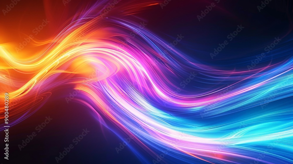 Abstract light beam patterns with dynamic designs and vibrant colors Abstract light beam patterns with dynamic designs and vibrant colors
