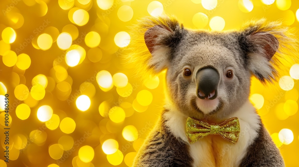 Koala with a Festive Bow Tie Koala with a Festive Bow Tie