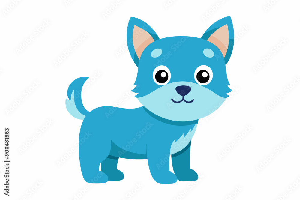 Cute Baby Dog Vector Illustration - Perfect for Kids' Designs Cute Baby Dog Vector Illustration - Perfect for Kids' Designs