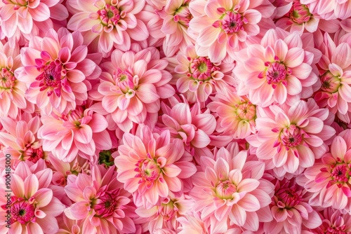 Pink Dahlia Flowers © zaen_studio