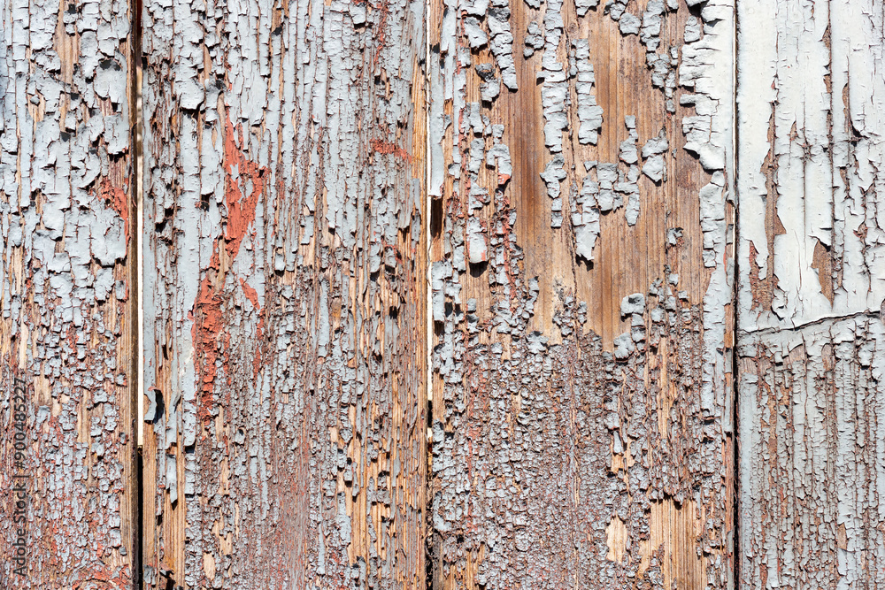 Old painted boards for use as a background