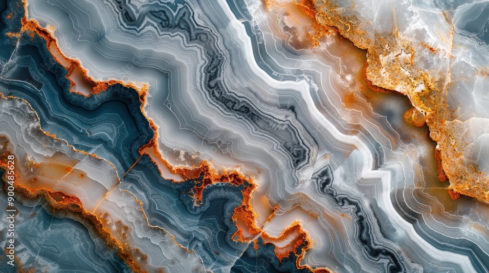 Mesmerizing Agate Texture: Layers of Stone, Fire, and Ice Mesmerizing Agate Texture: Layers of Stone, Fire, and Ice