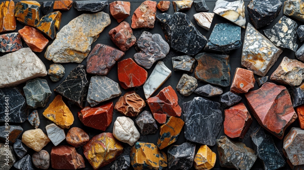 Vibrant Mineral Rocks: A Stunning Geological Masterpiece Vibrant Mineral Rocks: A Stunning Geological Masterpiece