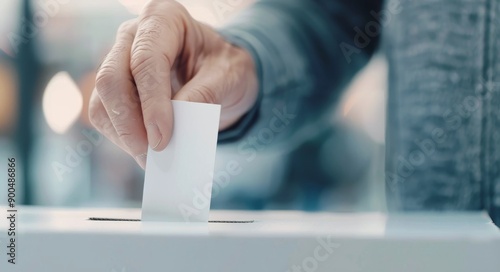 Person Signing a Document