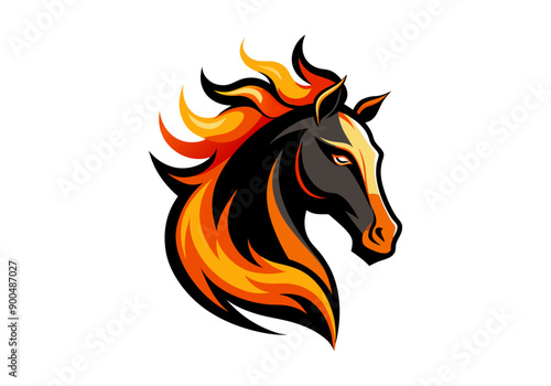 animal, black, defense, design, elegance, elegant, face, graphic, guard, head, horse, horse logo, icon, illustration, logo, luxurious, luxury, mascot, protect, secure, security, shield, stallion,