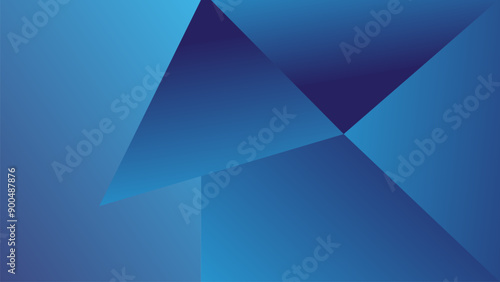 Abstract colorful vector background with gradient blue color.