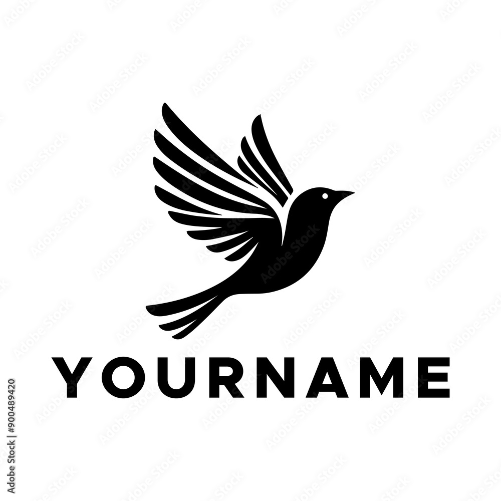 Fototapeta premium birds vector black color