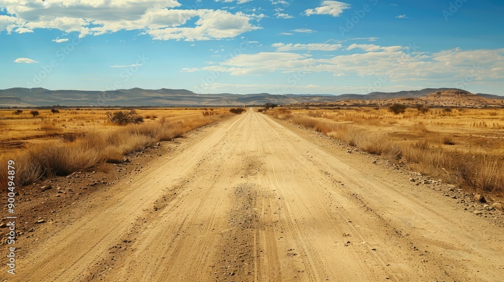 A dry, dusty road through a drought-affected area, offering plenty of room for text. A dry, dusty road through a drought-affected area, offering plenty of room for text.