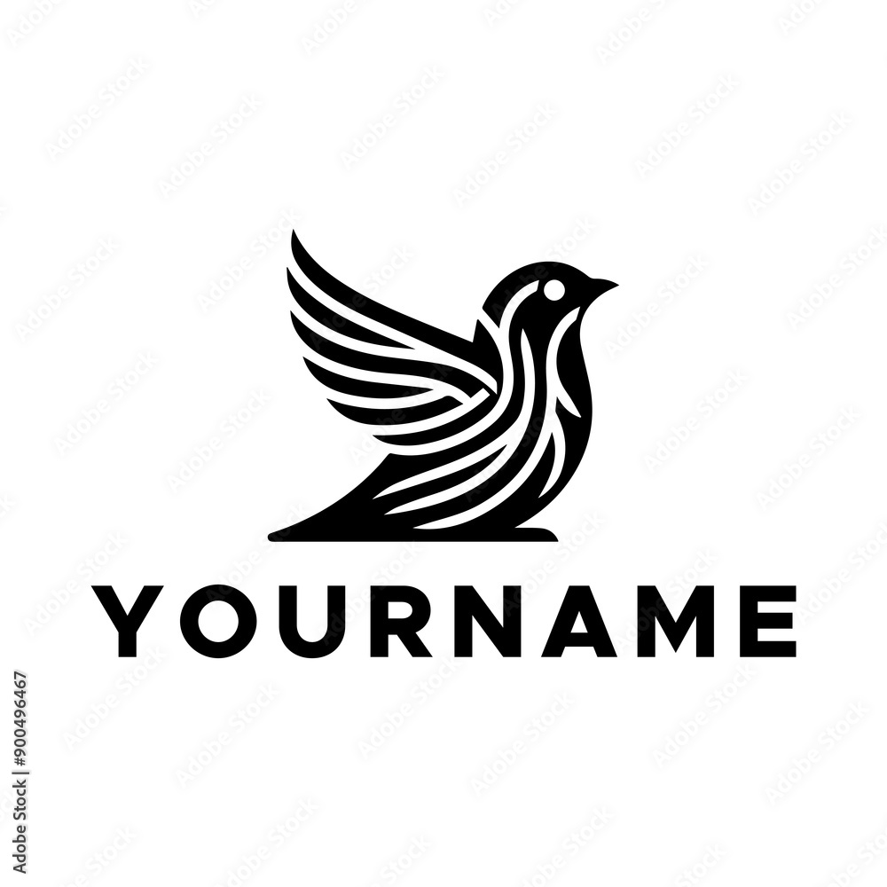 Fototapeta premium birds vector black color