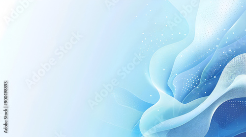 blue background