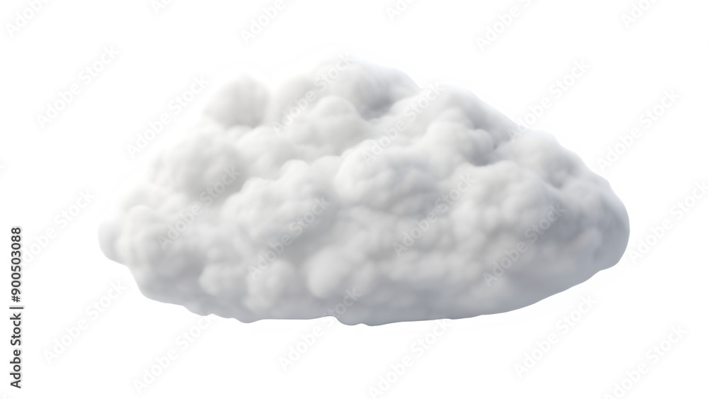 A white puffy cloud A white puffy cloud