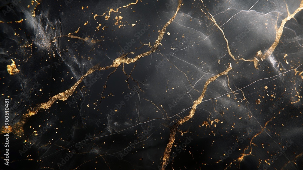 Black gold marble texture background pattern with high resolution ...