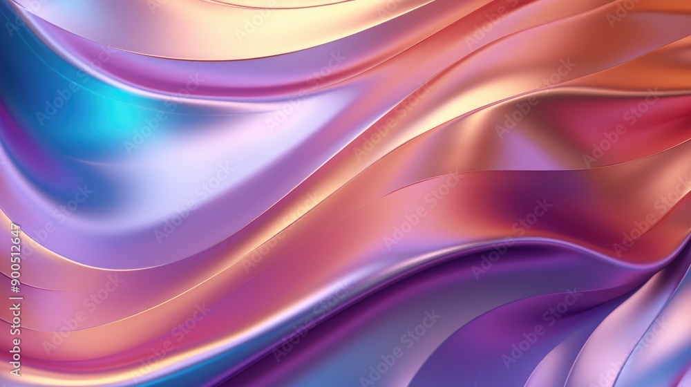 Gradient texture with a shiny, metallic feel Gradient texture with a shiny, metallic feel