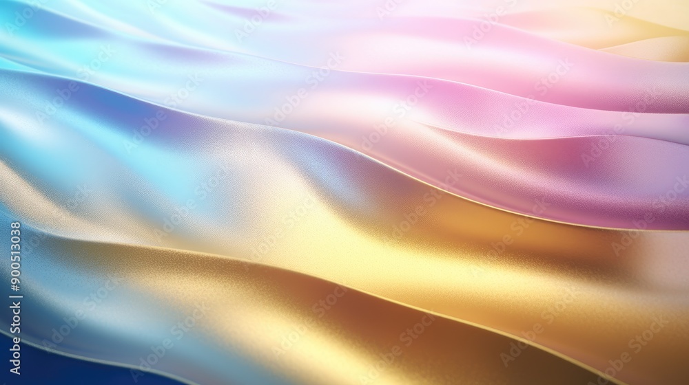 Obraz premium Gradient texture with a shiny, metallic feel