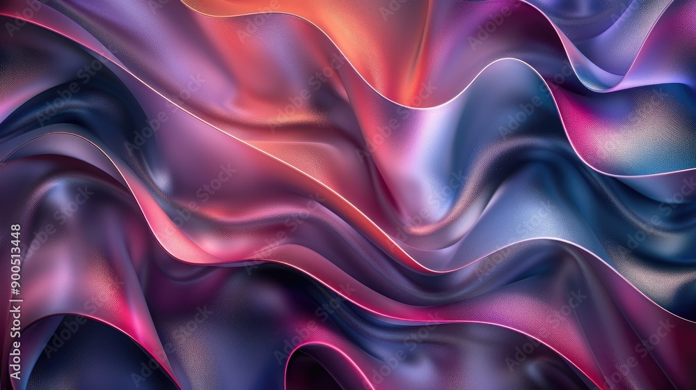 Obraz premium Gradient texture with a shiny, metallic feel