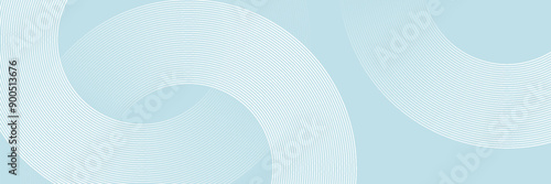 Modern abstract background. Glossy white gradient circle lines. Minimal geometric pattern. Simple graphic elements. Futuristic concept. Suitable for cover, poster, banner, brochure, eps10.