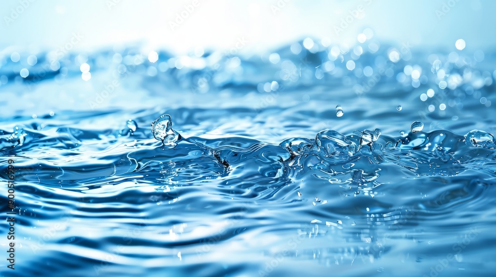 Blue water with ripples on the surface. Defocus blurred transparent blue colored clear calm water surface texture with splashes and bubbles. Water waves with shining pattern texture background. --ar Blue water with ripples on the surface. Defocus blurred transparent blue colored clear calm water surface texture with splashes and bubbles. Water waves with shining pattern texture background. --ar
