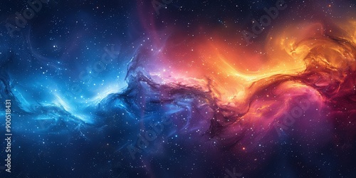 Wallpaper Mural Breathtaking Cosmic Nebula: A Celestial Symphony of Colors and Light Torontodigital.ca