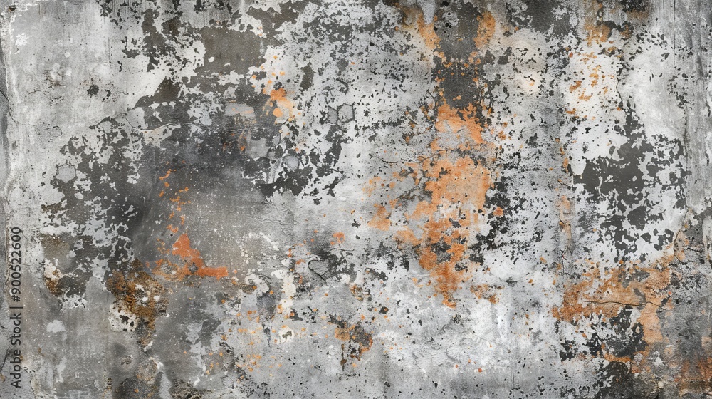 Fototapeta premium Grunge Texture. Monochrome retro grunge texture illustration. Abstract background with aged old rust.For usage of posters banners and designs.texture of concrete floor background