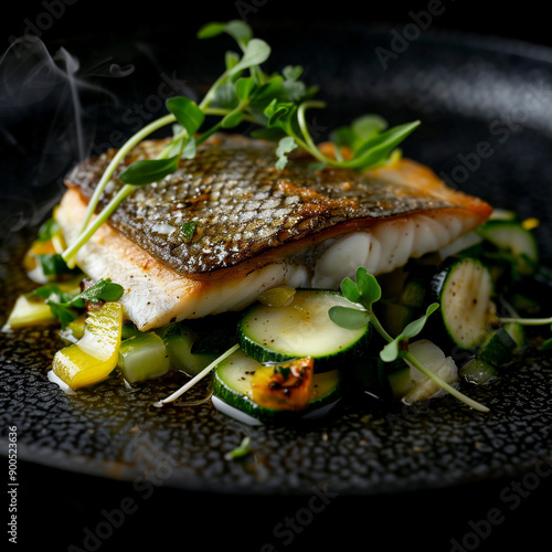 Professional Food Photography: Black and White Backgrounds with Delicious Western Food