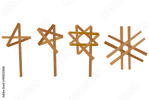 4Chalew, sign of pharmacy, sign of reserve rice field of farmer.