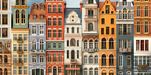 Architectural Diversity: A montage of buildings showcasing diverse architectural styles from around the world.