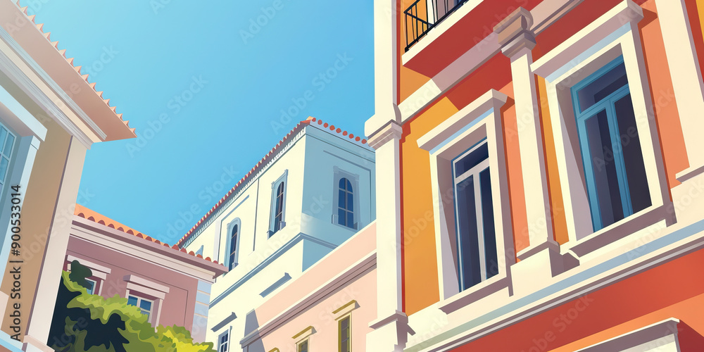 Fototapeta premium Architectural Heritage: Historic buildings and landmarks that are a testament to a region's architectural legacy