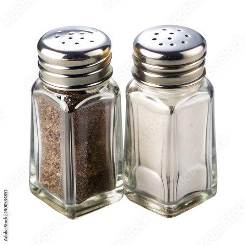 Glass salt and pepper shaker