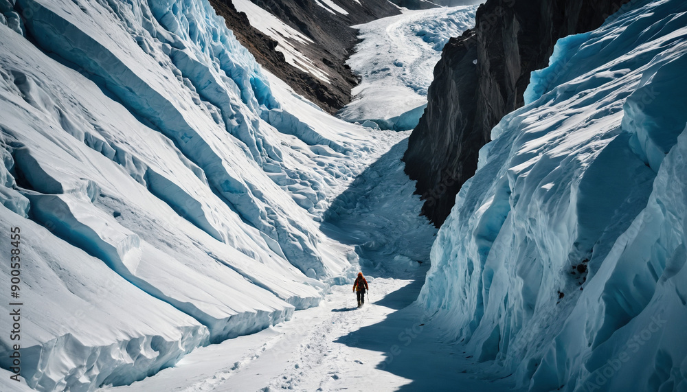 Glacier Lost in Rainy Winter: The Expeditioner's Tale Surrounded in Landslide