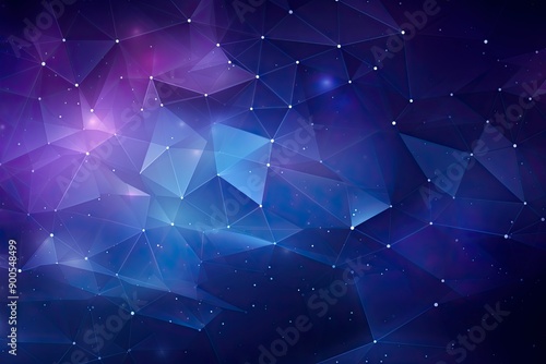 Creative digital sparkly polygonal mesh background