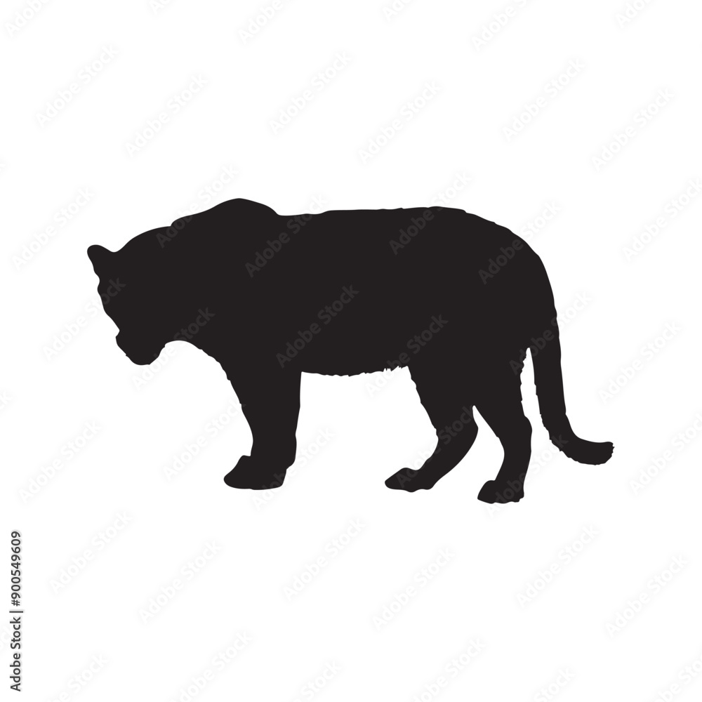 Fototapeta premium Animal vector art Silhouette illustration eps