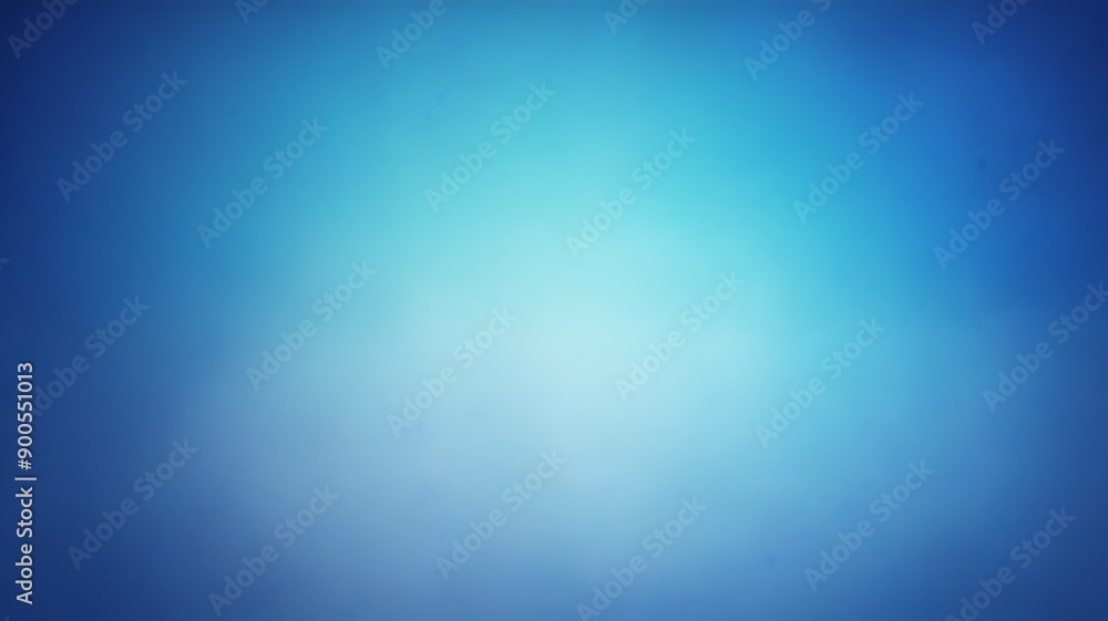 Obraz premium gradient blue wall background