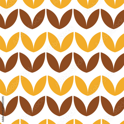 autumn leaves seamless pattern design