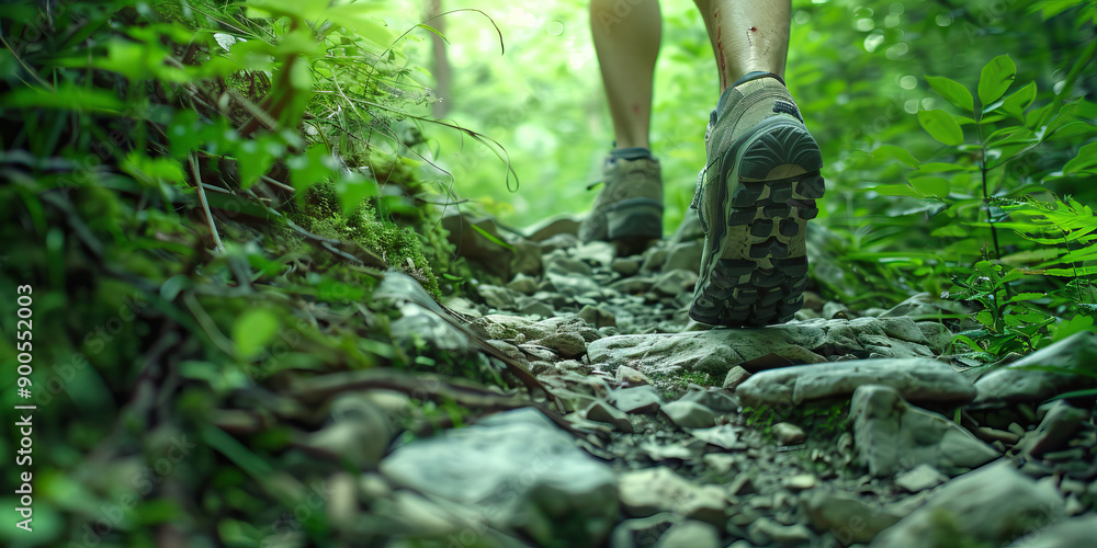 A hiker calls for help after twisting their ankle on a rocky trail, their cries echoing through the wilderness. A hiker calls for help after twisting their ankle on a rocky trail, their cries echoing through the wilderness.