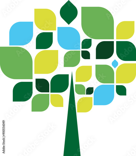 Eco tree - ecology concept series