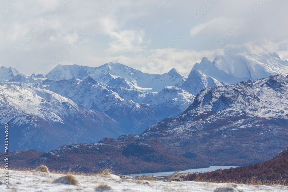Fototapeta premium Autumn in Patagonia
